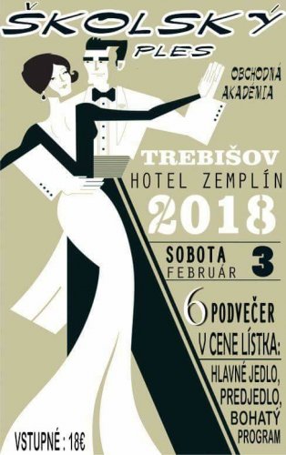 Školský ples 2018