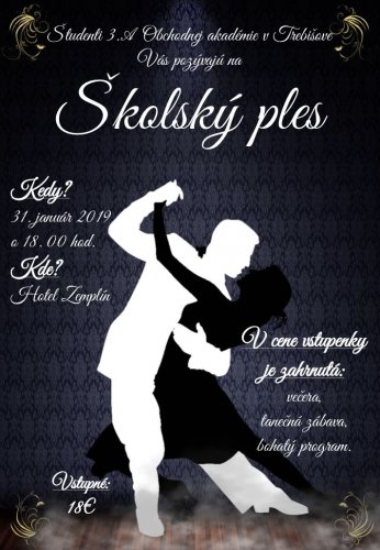 Školský ples 2019